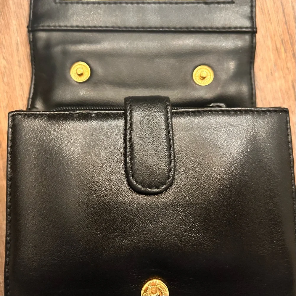 Etienne Aigner Black Leather Crossbody Bag - Picture 11 of 14